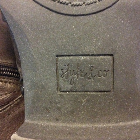 (2) PAIR OF BOOTS - BLACK & BROWN SZ 8M VGC - Picture 8 of 12